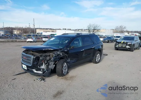 2016 GMC Acadia Sle из США, поврежденный, VIN 1GKKVPKD0GJ143901